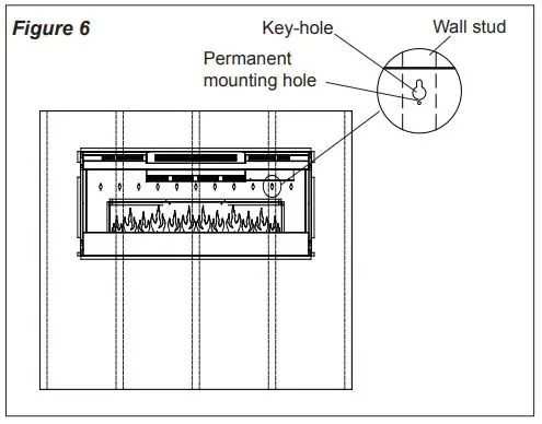 Dimplex BLF5051 Wall Mounted Electric Fireplace-FIG20