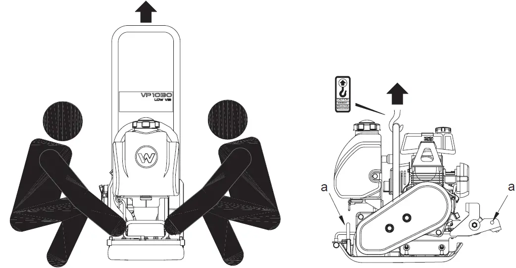 Wacker Neuson VP 1030 A Single Direction Vibratory 24