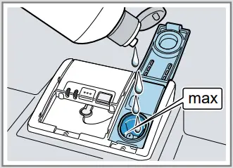 BOSCH SMS6ZCI49E Free Standing Dishwasher - rinse aid 2