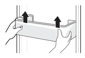 LG 230106 Fridge and Freezer - Basket