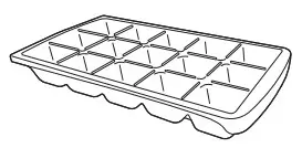 LG 230106 Fridge and Freezer - Ice Tray