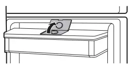 LG 230106 Fridge and Freezer - cap