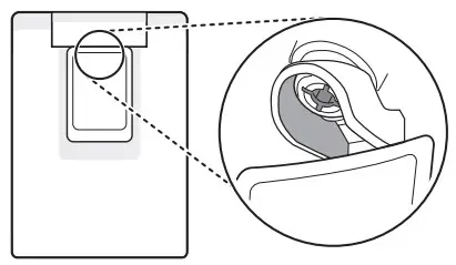 LG 230106 Fridge and Freezer - damp cloth