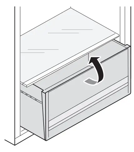 LG 230106 Fridge and Freezer - drawer