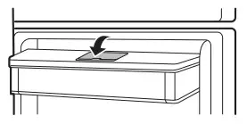 LG 230106 Fridge and Freezer - potable water