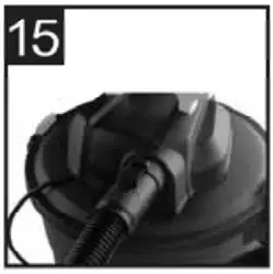 STANLEY SL18199P Wet or Dry Shop Vacuum Cleaner - Rrmove 6