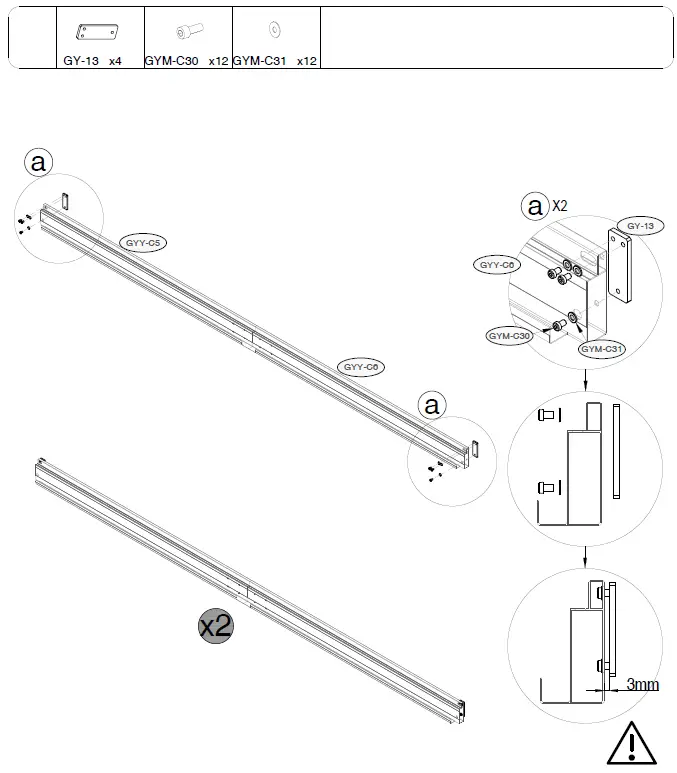 SANTA 400S300 Freestanding Louvered Pergola 11