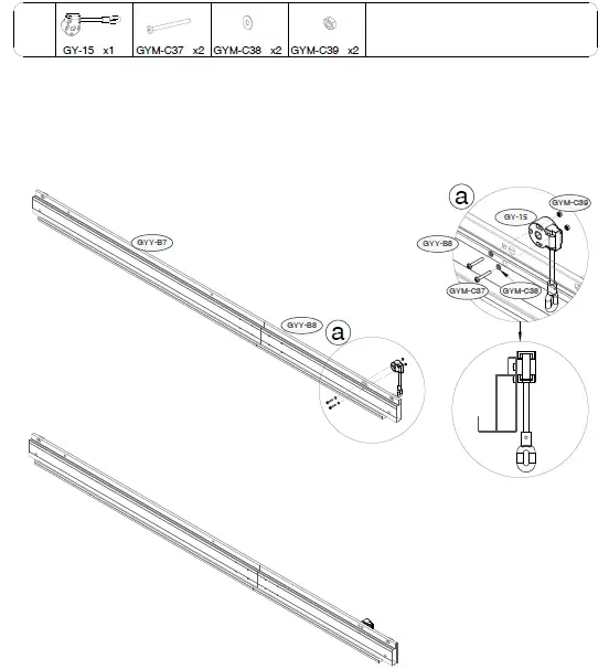 SANTA 400S300 Freestanding Louvered Pergola 14