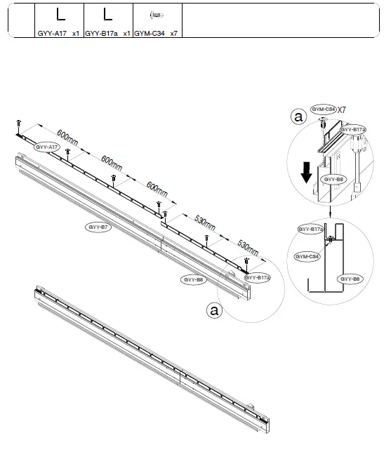 SANTA 400S300 Freestanding Louvered Pergola 15