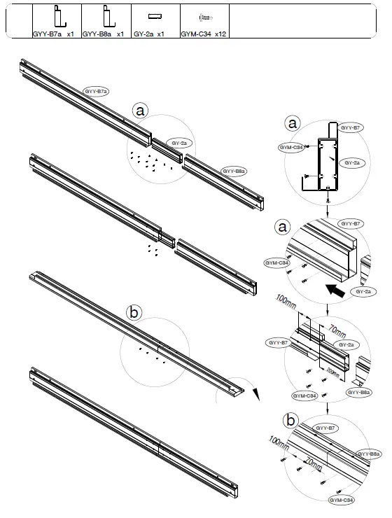 SANTA 400S300 Freestanding Louvered Pergola 16