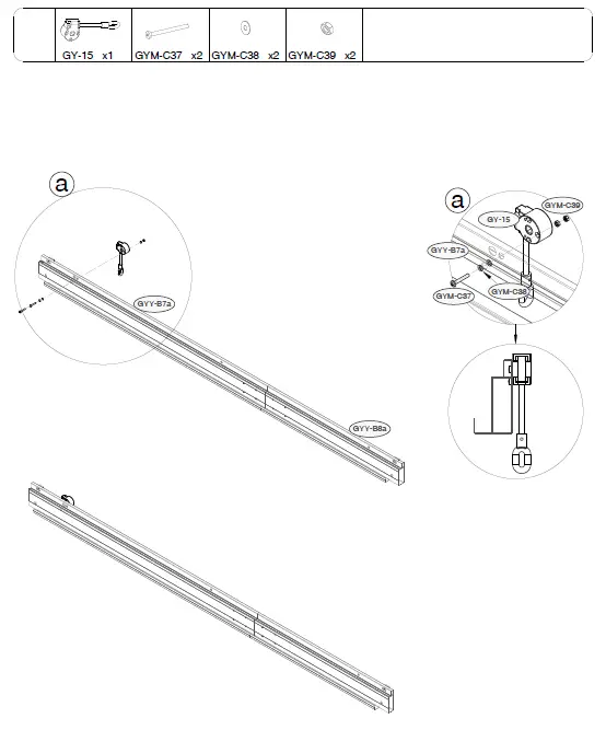 SANTA 400S300 Freestanding Louvered Pergola 18