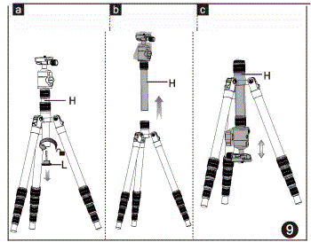 VESTA-TB-2O4CB-Carbon-Fiber-Tripod-fig-5