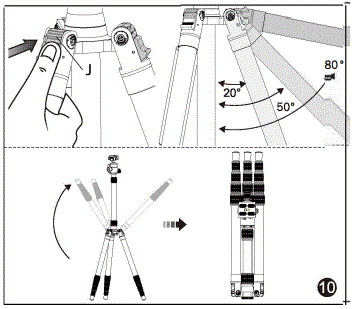 VESTA-TB-2O4CB-Carbon-Fiber-Tripod-fig-6