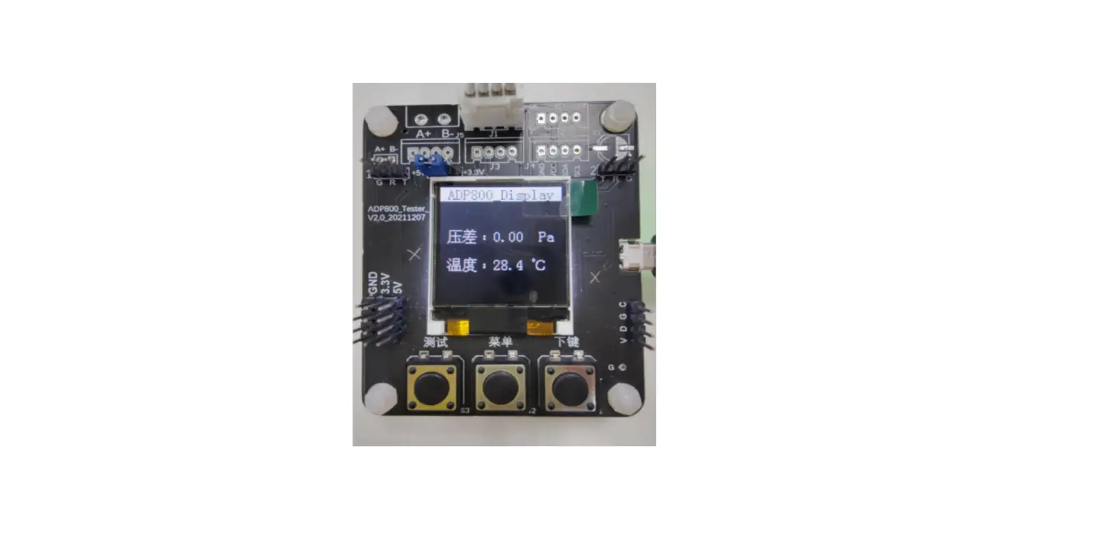 Asair Adp8xx Flow Sensor Demo Board Instruction Manual
