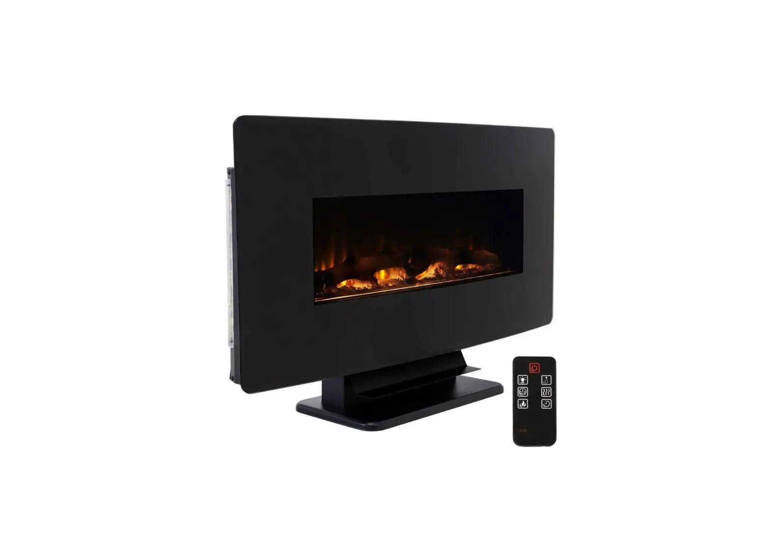 Sunnydaze Decor Curved Face Wall-mount Or Freestanding Electric Fireplace Instruction Manual