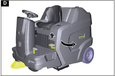 KARCHER KM 100 120 RBp, KM 100 120 R Bp Pack Rider Sweeper 04