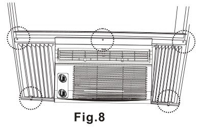 RCA RACM5022-6COM Window or Wall-Type Room Air Conditioner - Fig 8
