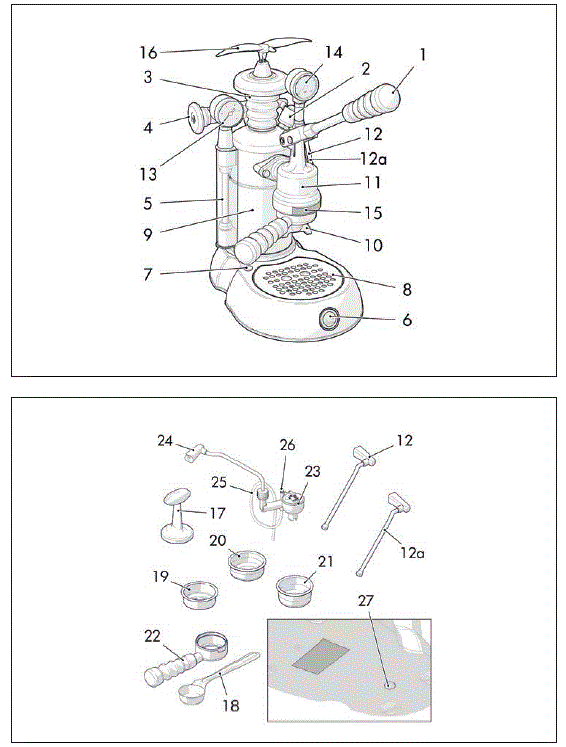 la Pavoni E1 Esperto Espresso Machine fig-1