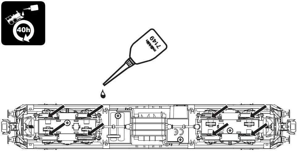 TRIX T25379 BR 101 Electric locomotive - Figure 5
