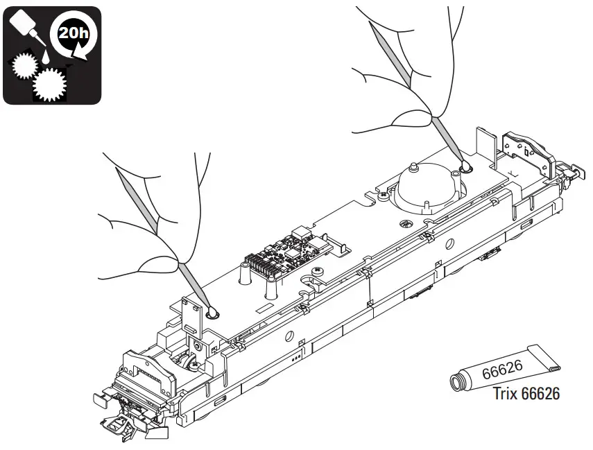 TRIX T25379 BR 101 Electric locomotive - Figure 6