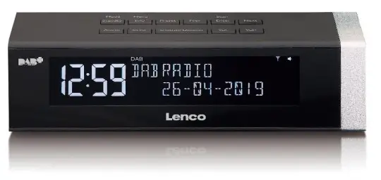 Lenco CR 630 DAB FM Stereo Clock Radio