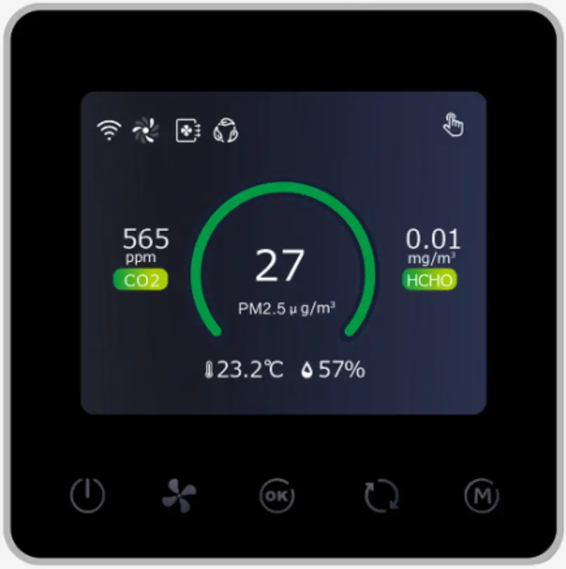 MAGNUM FIRST M9 IAQS Indoor Air Quality Monitor and Data Logger - Description