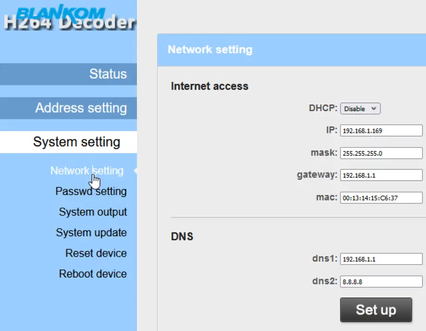 BLANKOM HDD-264 h.264 AVC Compatible Decoder 4