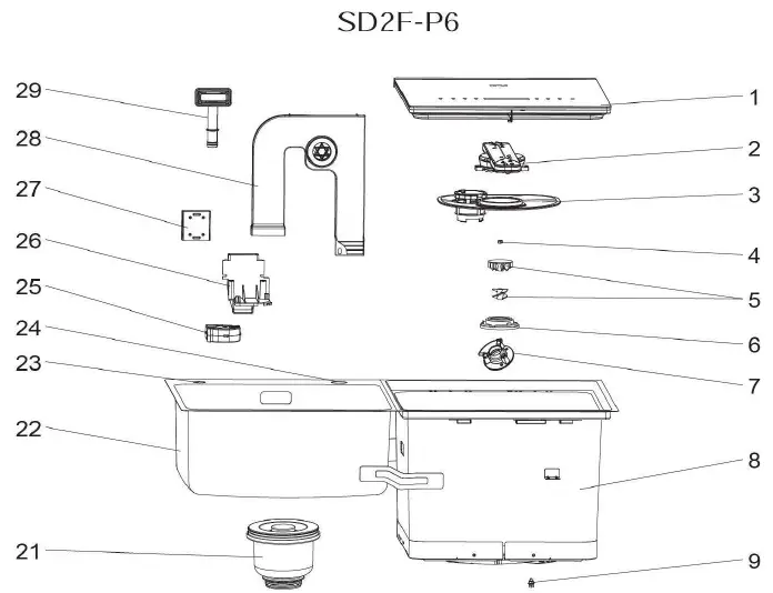 FOTILE-SD2F-P6-3-In-1-Sink-Dishwasher-26