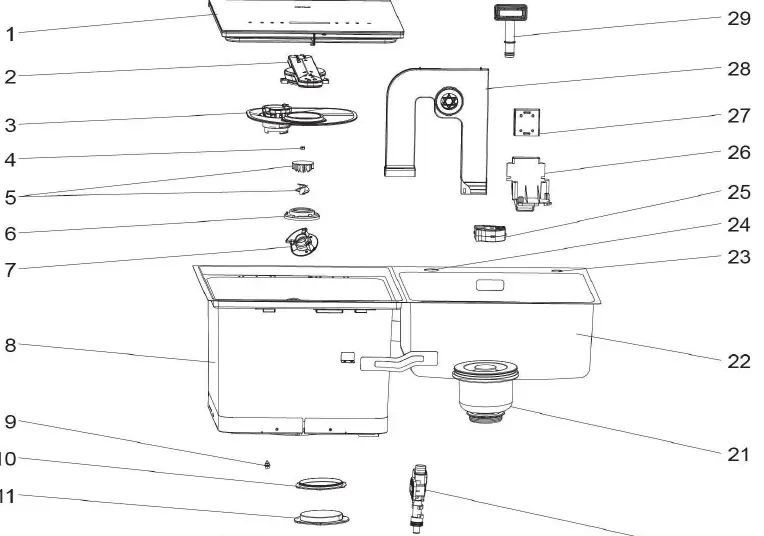 FOTILE-SD2F-P6-3-In-1-Sink-Dishwasher-28