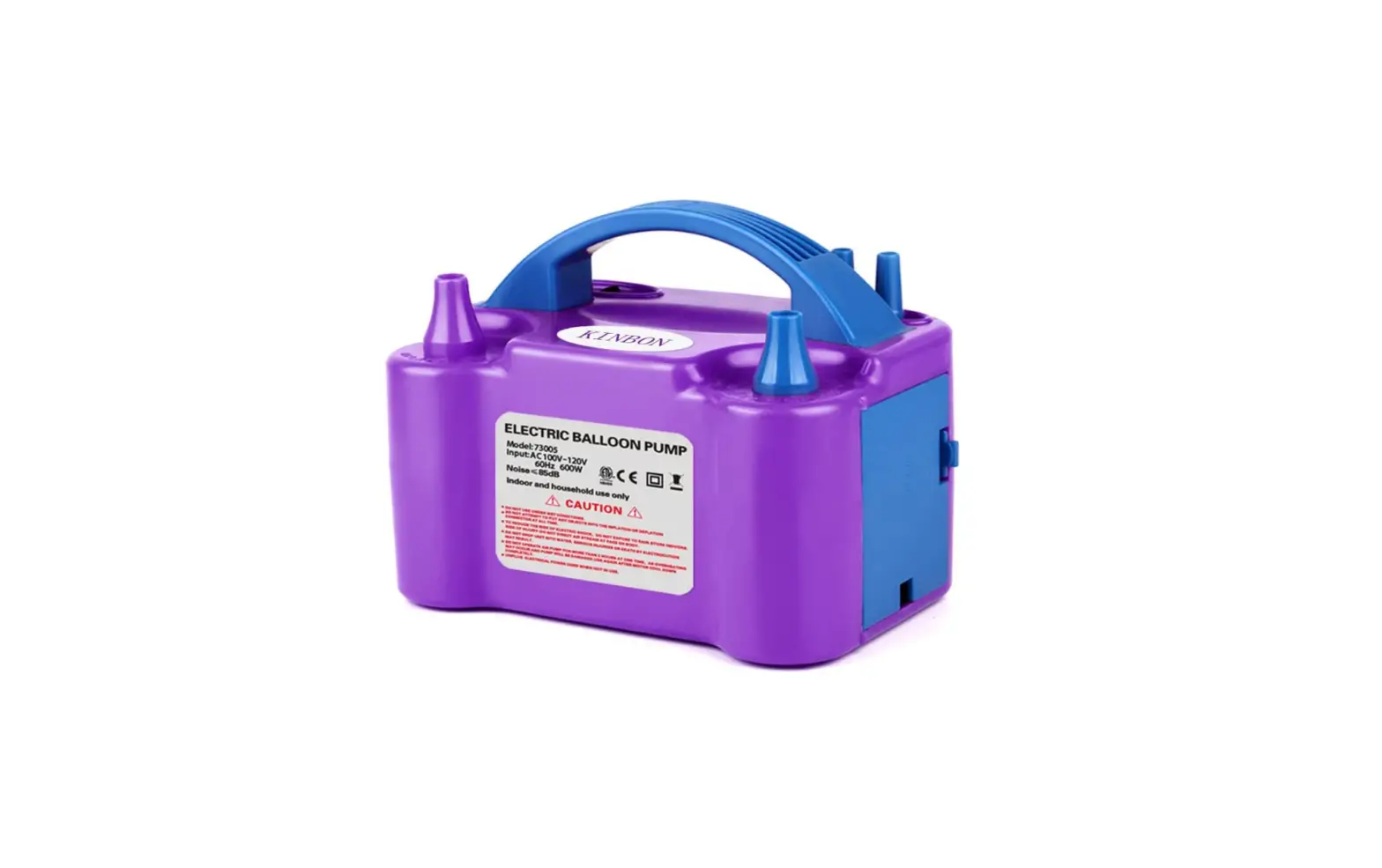 Kinbon 73005 Portable Electric Balloon Pump User Manual