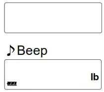 A D Medical UC 352CNBLE Premium Wireless Weight Scale - Setting the Units 1