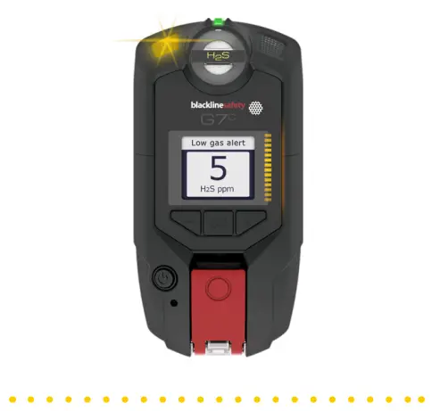 blackline safety G7 Gas Detection Device - ALARM