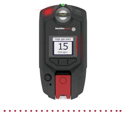 blackline safety G7 Gas Detection Device - RED ALERT