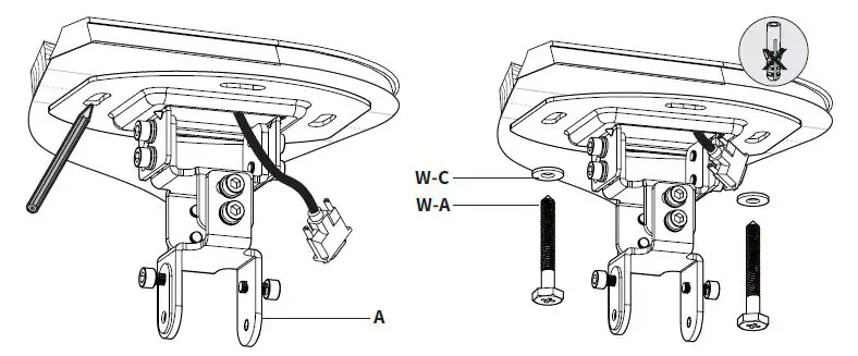 V-I-V-O-MOUNT-VP01B-Black-Projector-Ceiling-Mount-FIG-10
