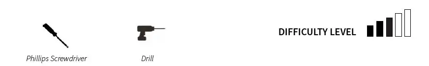 V-I-V-O-MOUNT-VP01B-Black-Projector-Ceiling-Mount-FIG-4