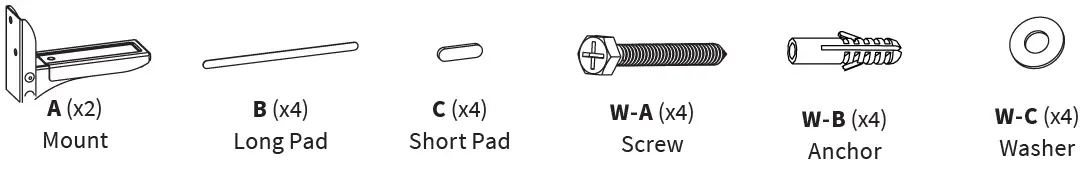 V I V O-MOUNT-SPSB4-Universal-Soundbar-Speaker-Wall-Mount-02