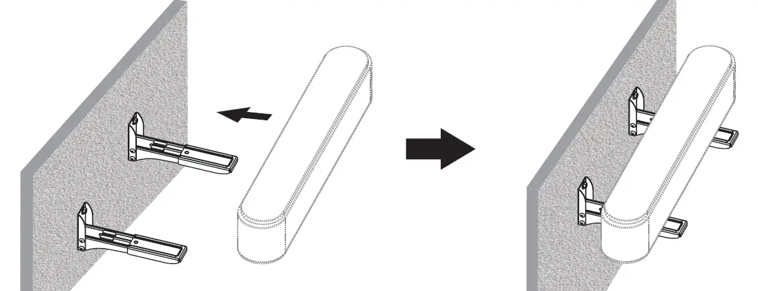 V I V O-MOUNT-SPSB4-Universal-Soundbar-Speaker-Wall-Mount-10