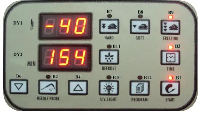 Lincat BGBF-5P Blast Chiller Freezer - Fig1