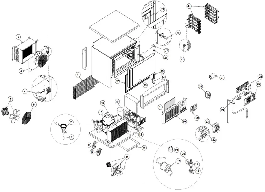 Lincat BGBF-5P Blast Chiller Freezer - Fig3