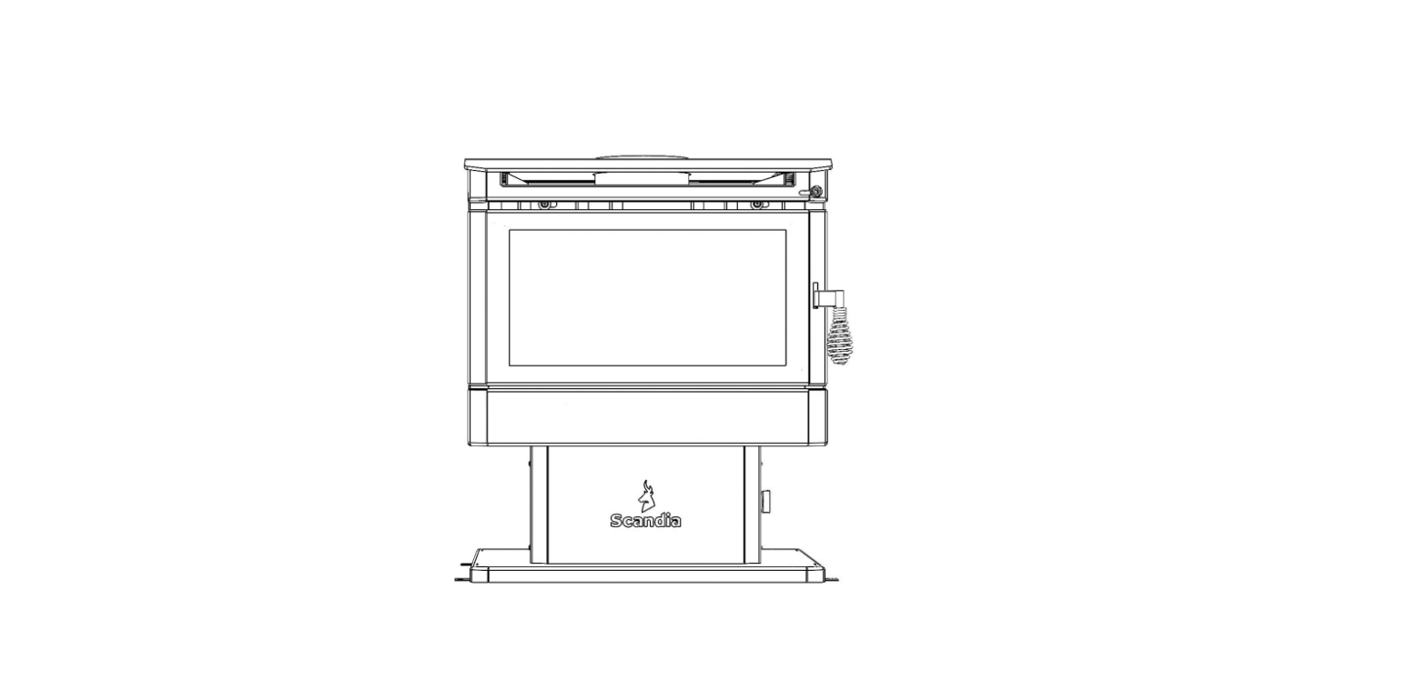 Scandia Warmbrite 140 Wood Fire And Gas Heater Owner's Manual Scandia Warmbrite 140 Wood Fire And Gas Heater Owner's Manual