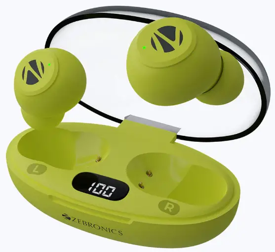 ZEBRONICS ZEB PODS2 Wireless Earbuds