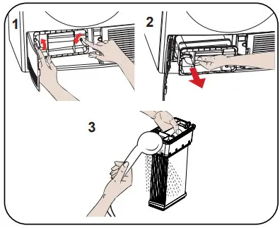 Daewoo T7CT1W0ES Tumble Dryer - outlet or sink 10