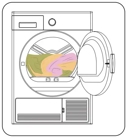 Daewoo T7CT1W0ES Tumble Dryer - outlet or sink 3