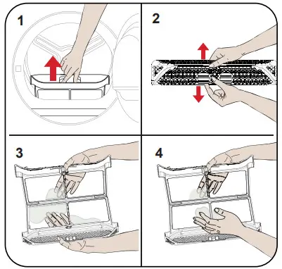 Daewoo T7CT1W0ES Tumble Dryer - outlet or sink 7