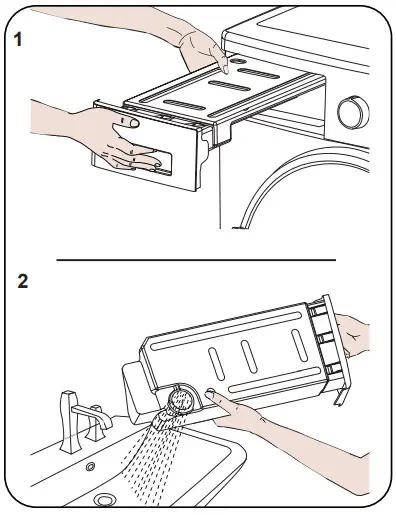 Daewoo T7CT1W0ES Tumble Dryer - outlet or sink 9