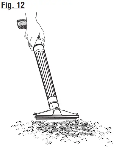 RYOBI RY40WD01 Cordless Wet and Dry Vacuum Cleaner - Fig 12