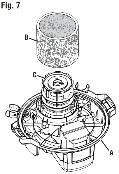 RYOBI RY40WD01 Cordless Wet and Dry Vacuum Cleaner - Fig 7