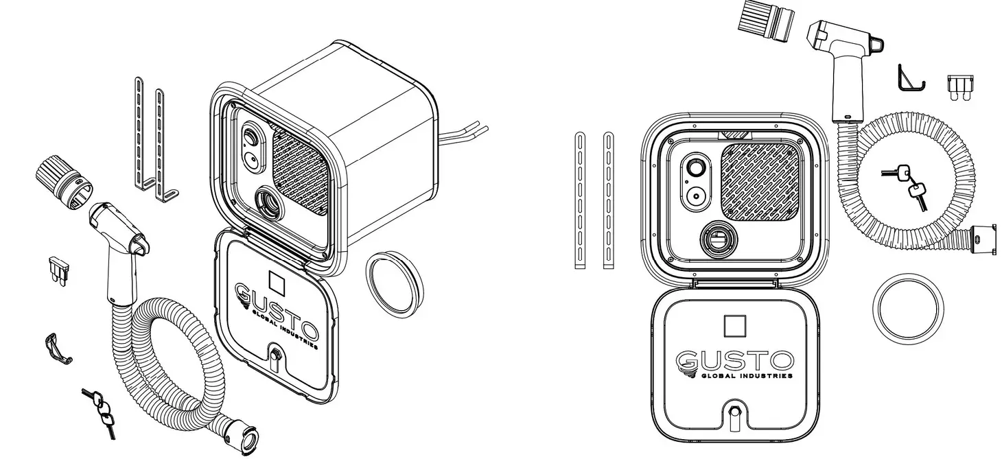 GUSTO Air Powered and Water Free Cleaning Device 1