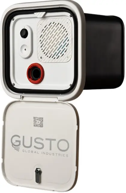 GUSTO Air Powered and Water Free Cleaning Device product