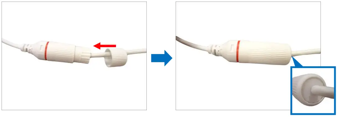 ACTi Z85 Outdoor Zoom Dome - Attach the clamping